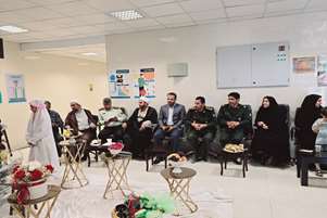 برپایی جشن ازدواج آسان دو زوج جوان در شبکه بهداشت با همکاری مؤسسه بهار نکو