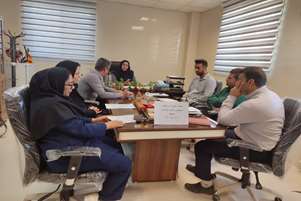 جلسه تجزیه و تحلیل شاخص‌های بهداشت محیط شش‌ماهه نخست سال ۱۴۰۴ 