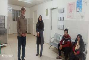 بازدید شبانه رئیس شبکه بهداشت و درمان سرچهان از مرکز جامع سلامت توجردی