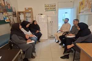 بررسی شاخص‌های بهداشتی و بازدید از مراکز توجردی و حسامی توسط معاون بهداشت شهرستان سرچهان