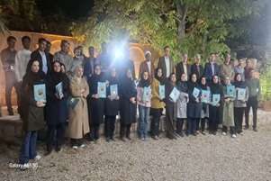 تجلیل از گروه جهادی درمانی شهید شعبانی در شهرستان سرچهان