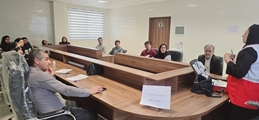 برگزاری کارگاه آموزشی و مانور دورمیزی «طب رزم» در شبکه بهداشت و درمان سرچهان 