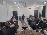 دیدار سرپرست شبکه  و معاون بهداشتی شبکه بهداشت و درمان شهرستان سرچهان با فرمانده جدید ناحیه مقاومت بسیج سپاه شهرستان