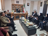 دیدارسرپرست و پرسنل شبکه بهداشت و درمان سرچهان با فرماندارشهرستان
