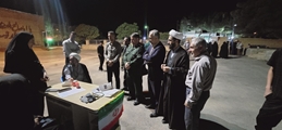 برپایی ایستگاه سلامت به مناسبت هفته ملی سالمندان، بانوان و روز جهانی قلب در شهر کره‌ای