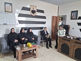 دیدار سرپرست و معاون شبکه بهداشت و درمان سرچهان با فرمانده انتظامی شهرستان به مناسبت هفته نیروی انتظامی