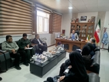 برگزاری جلسات هماهنگی اردوی جهادی گروه شهید شعبانی در فرمانداری و شبکه بهداشت و درمان سرچهان